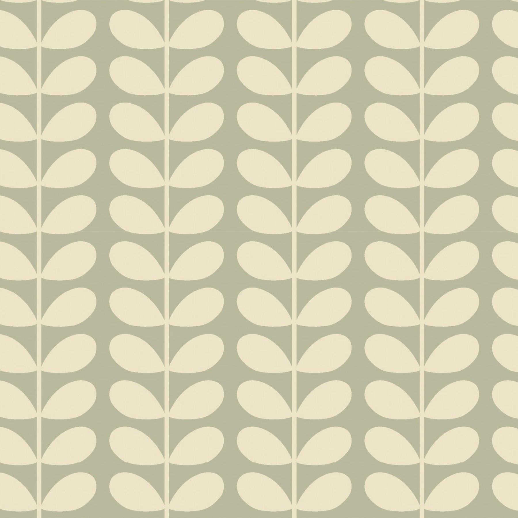 Orla Kiely Tiny Stem Pebble Roman Blind