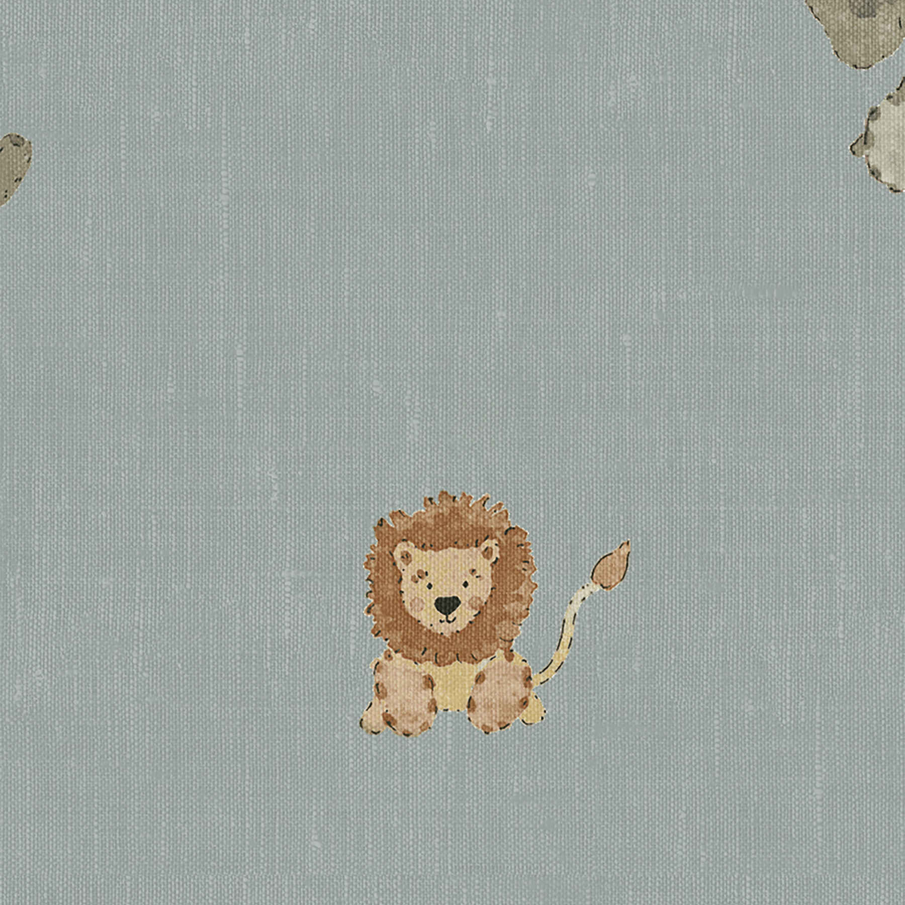 Sophie Allport Bears Sage Green Roman Blind