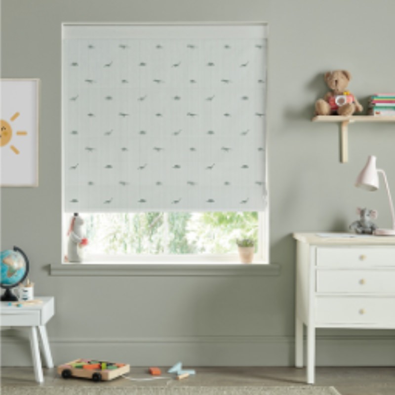 Sophie Allport Dinosaur Sage Roman Blind