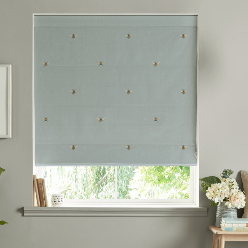 Sophie Allport Bee Sky Roman Blind