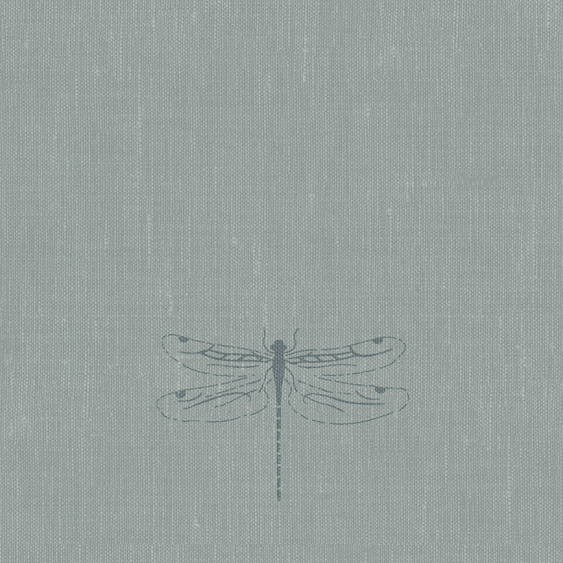 Sophie Allport Dragonfly Teal Roman Blind
