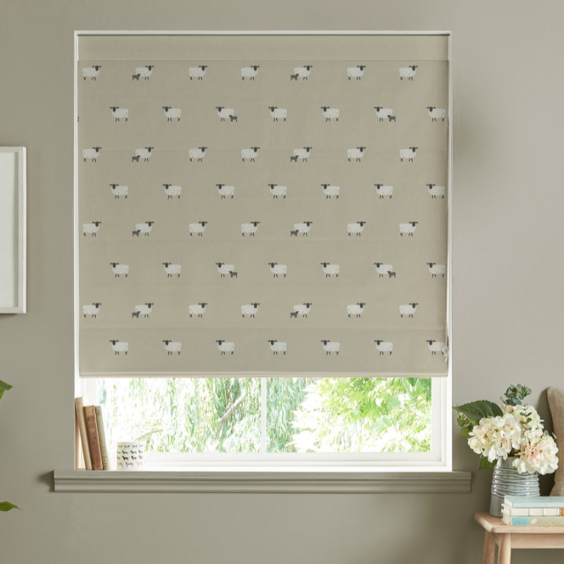 Sophie Allport Sheep  Sand Roman Blind