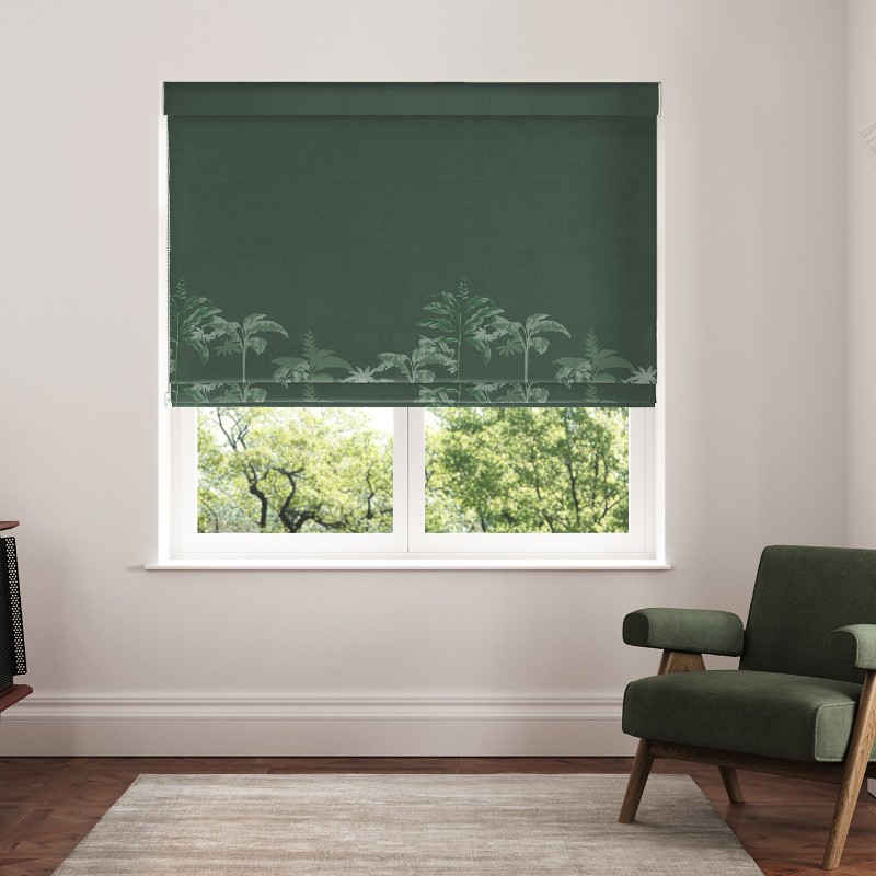 Ted Baker Rhapsody Green Roman Blind
