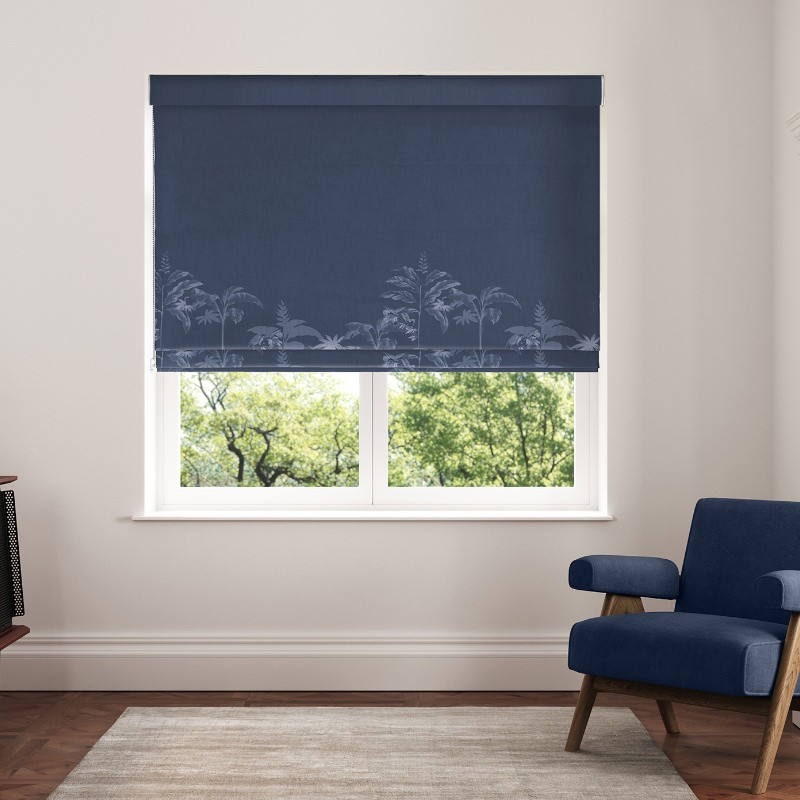 Ted Baker Rhapsody Navy Roman Blind