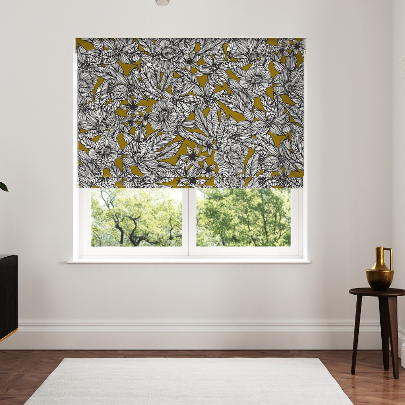Ted Baker Velvet Vietnm Gold Roman Blind