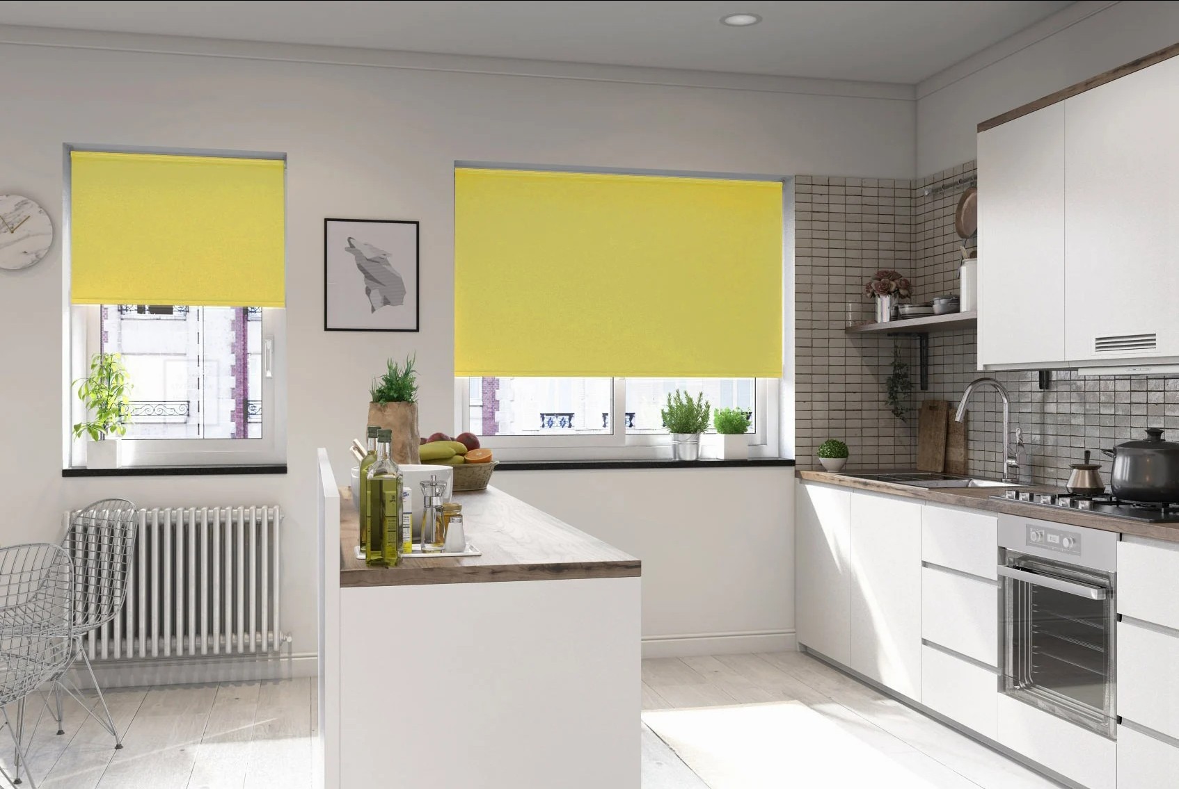 bosa blackout apple easytwist no drill roller blind