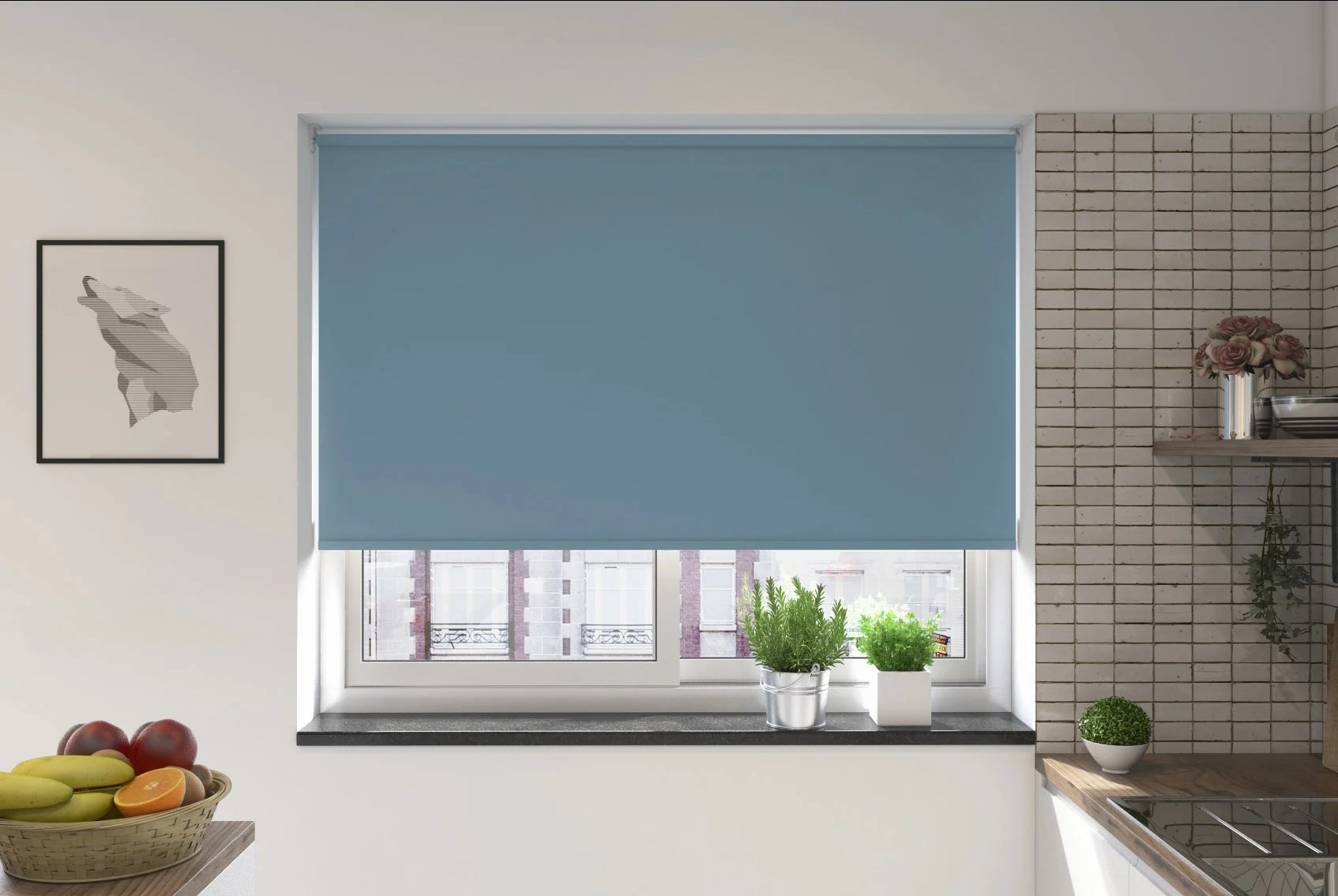 bosa blackout marine easytwist no drill roller blind