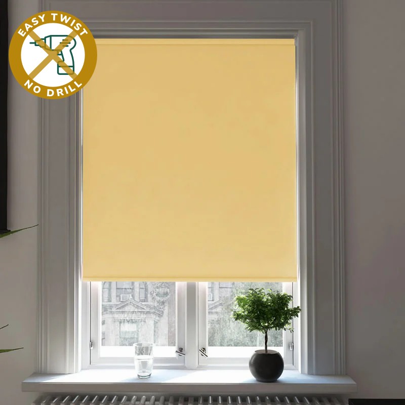 Bosa Blackout Primrose EasyTwist No Drill Roller Blind