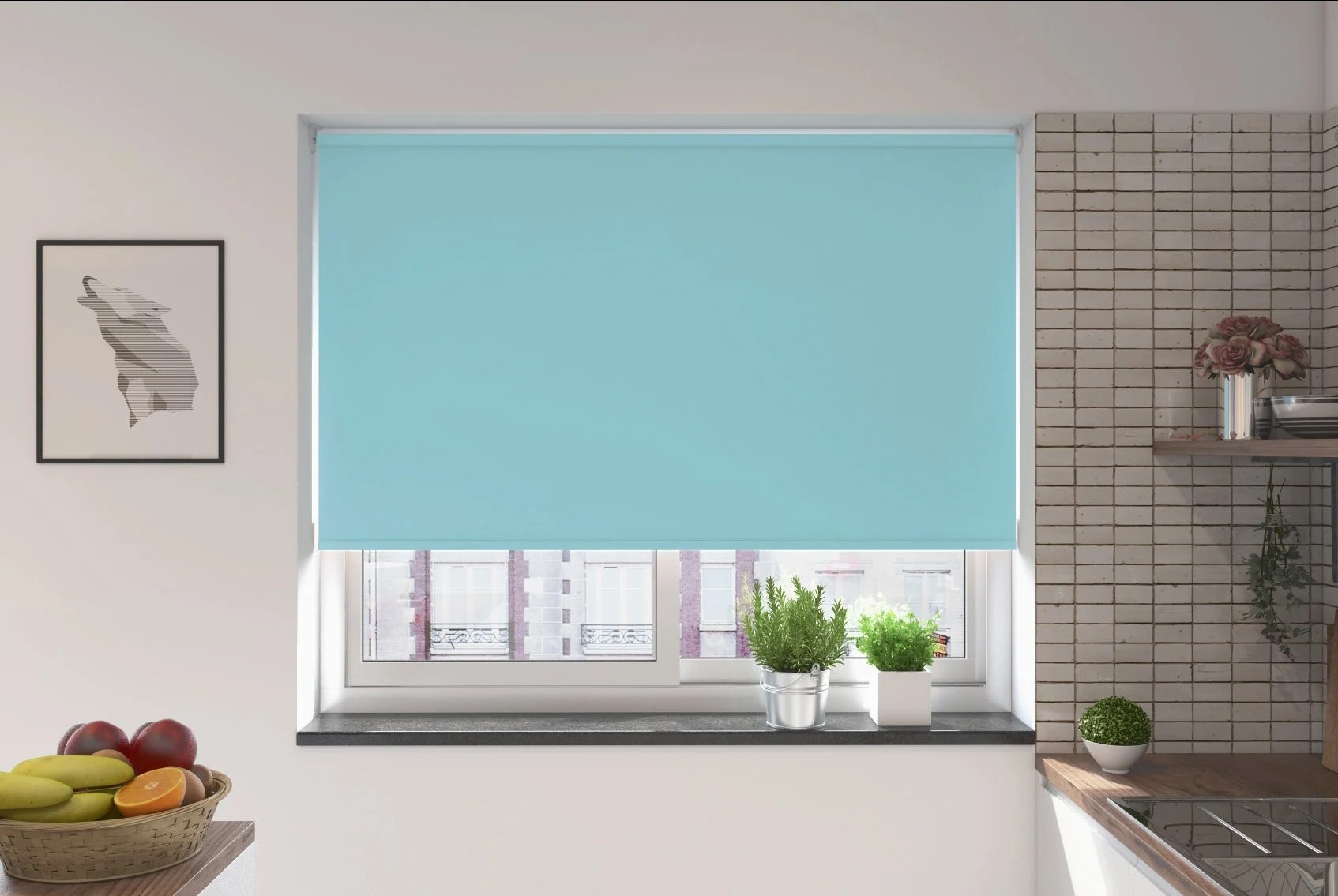 bosa blackout surf easytwist no drill roller blind