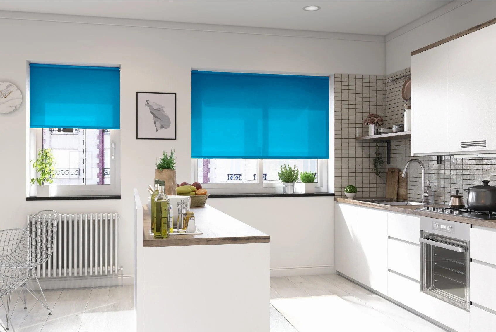 catania dimout aqua easytwist no drill roller blind