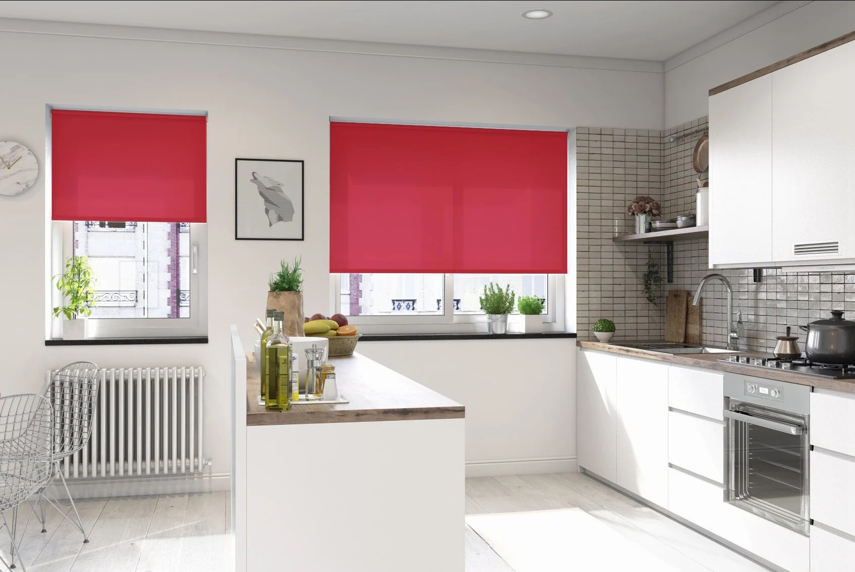catania dimout scarlet easytwist no drill roller blind