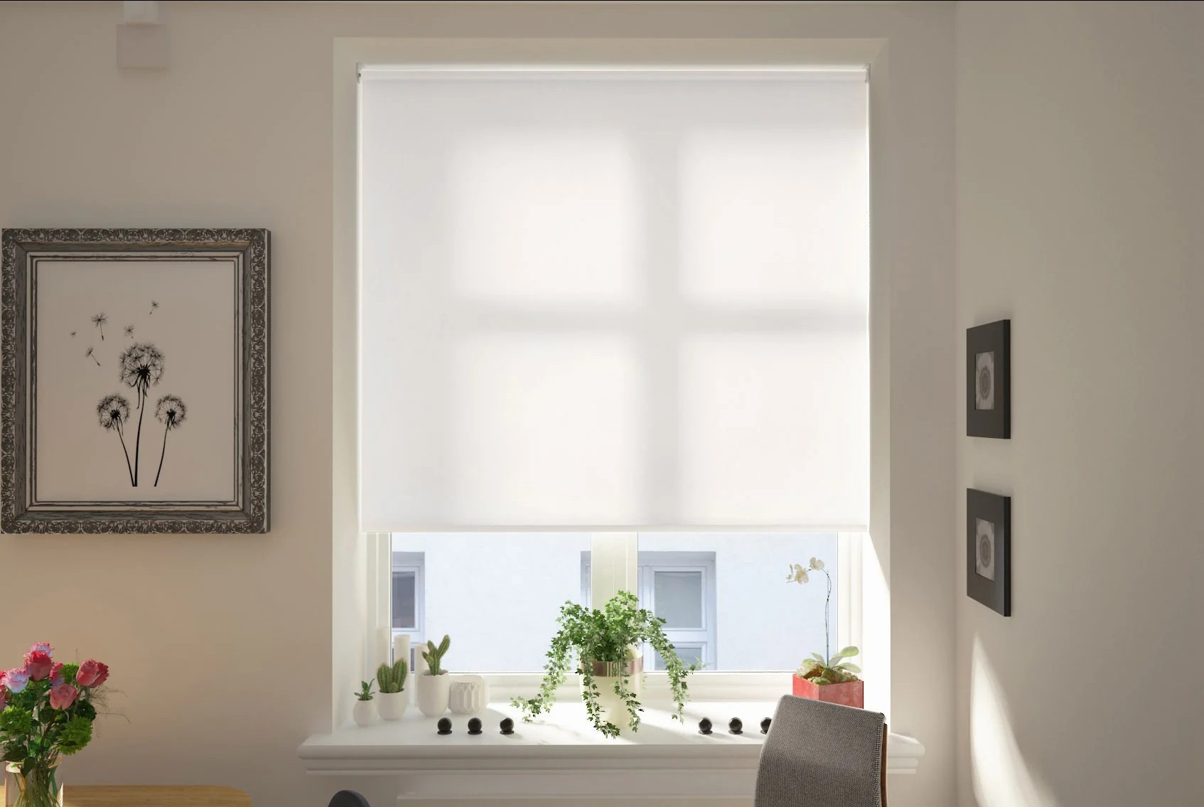 catania dimout sesame easytwist no drill roller blind