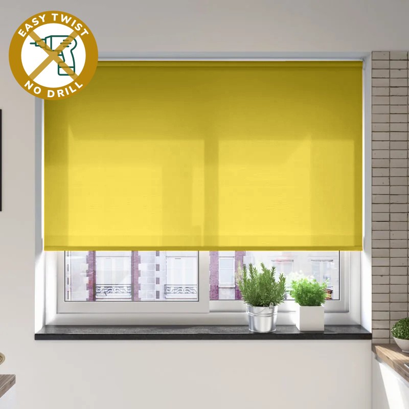 Catania Dimout Sunshine EasyTwist No Drill Roller Blind