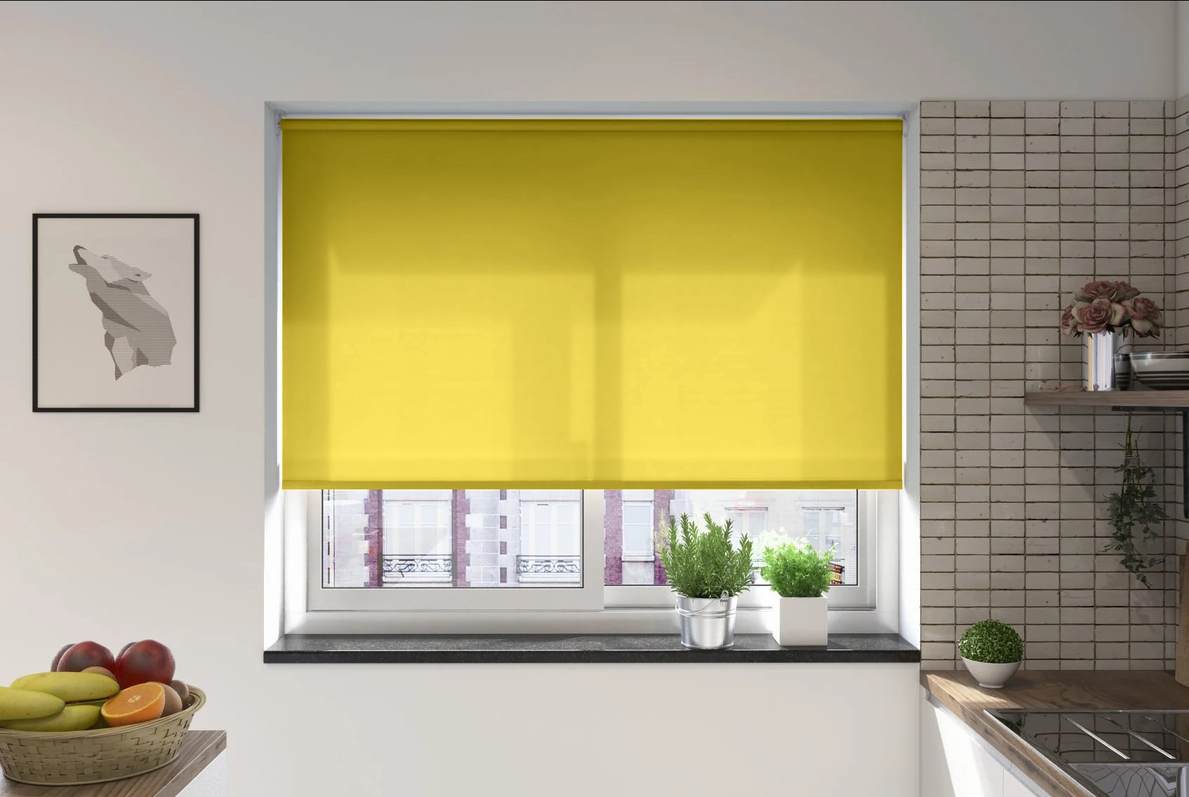 catania dimout sunshine easytwist no drill roller blind