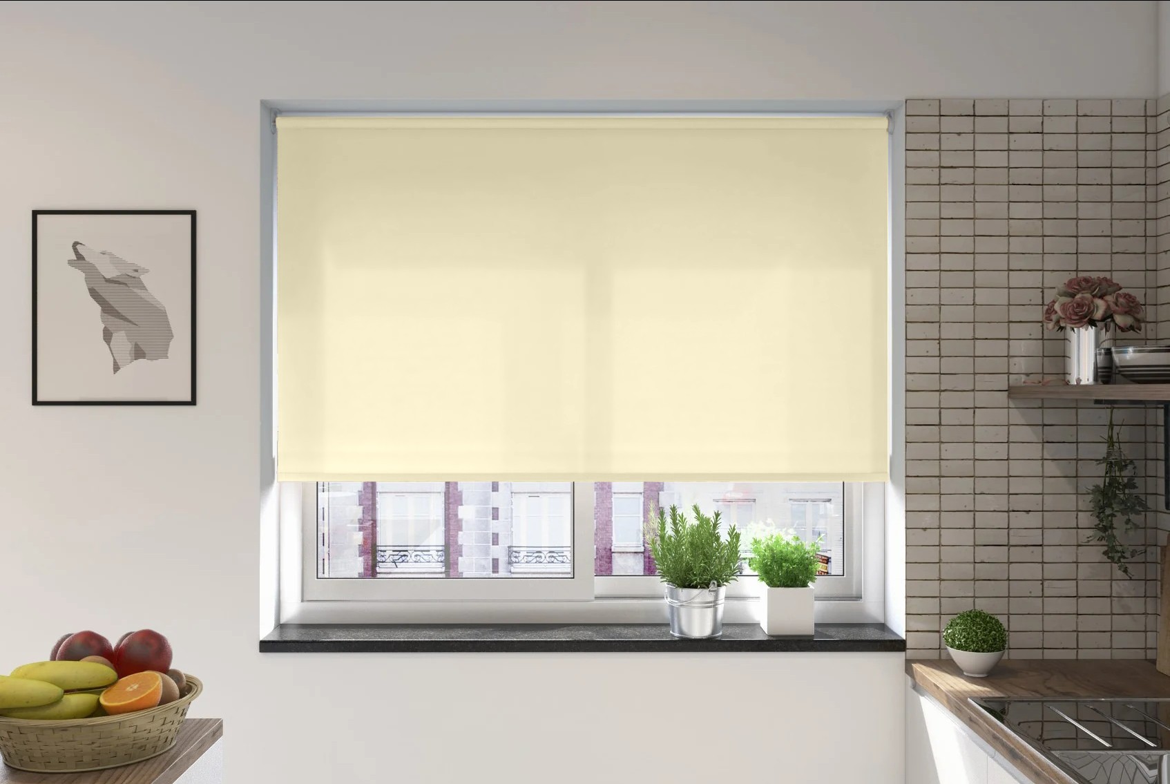 catania dimout vanilla easytwist no drill roller blind