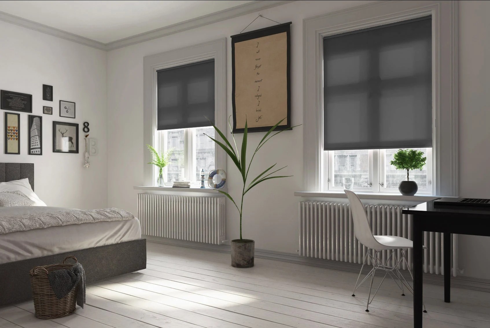 reclaim dimout carbon easytwist no drill roller blind