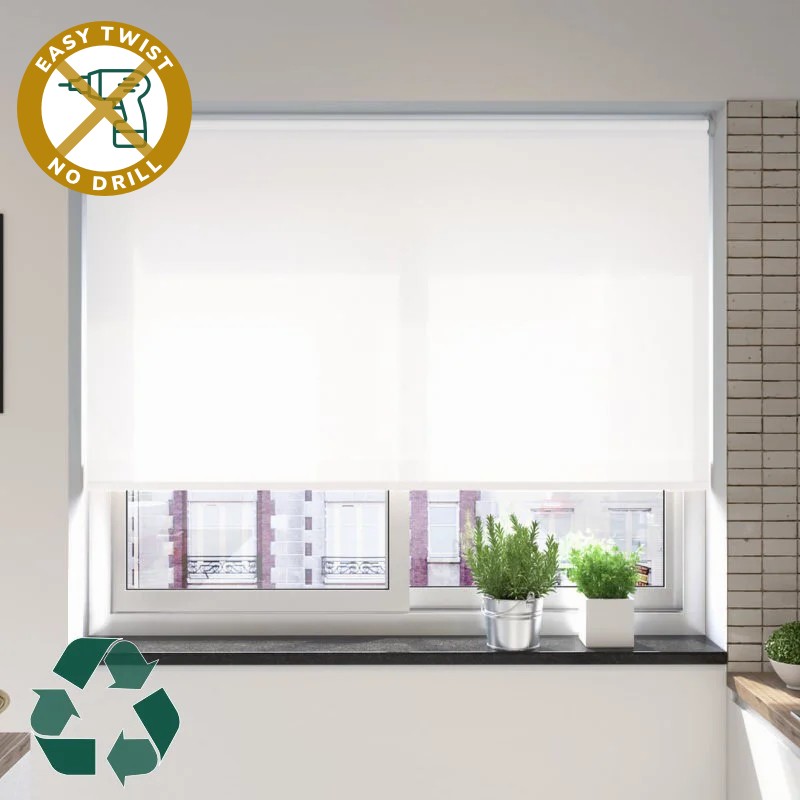 reclaim dimout powder easytwist no drill roller blind