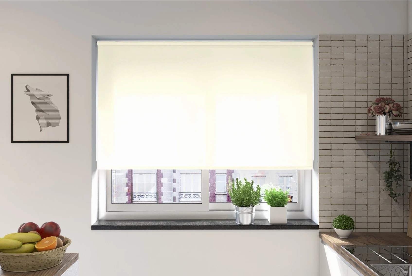 reclaim dimout tusk easytwist no drill roller blind