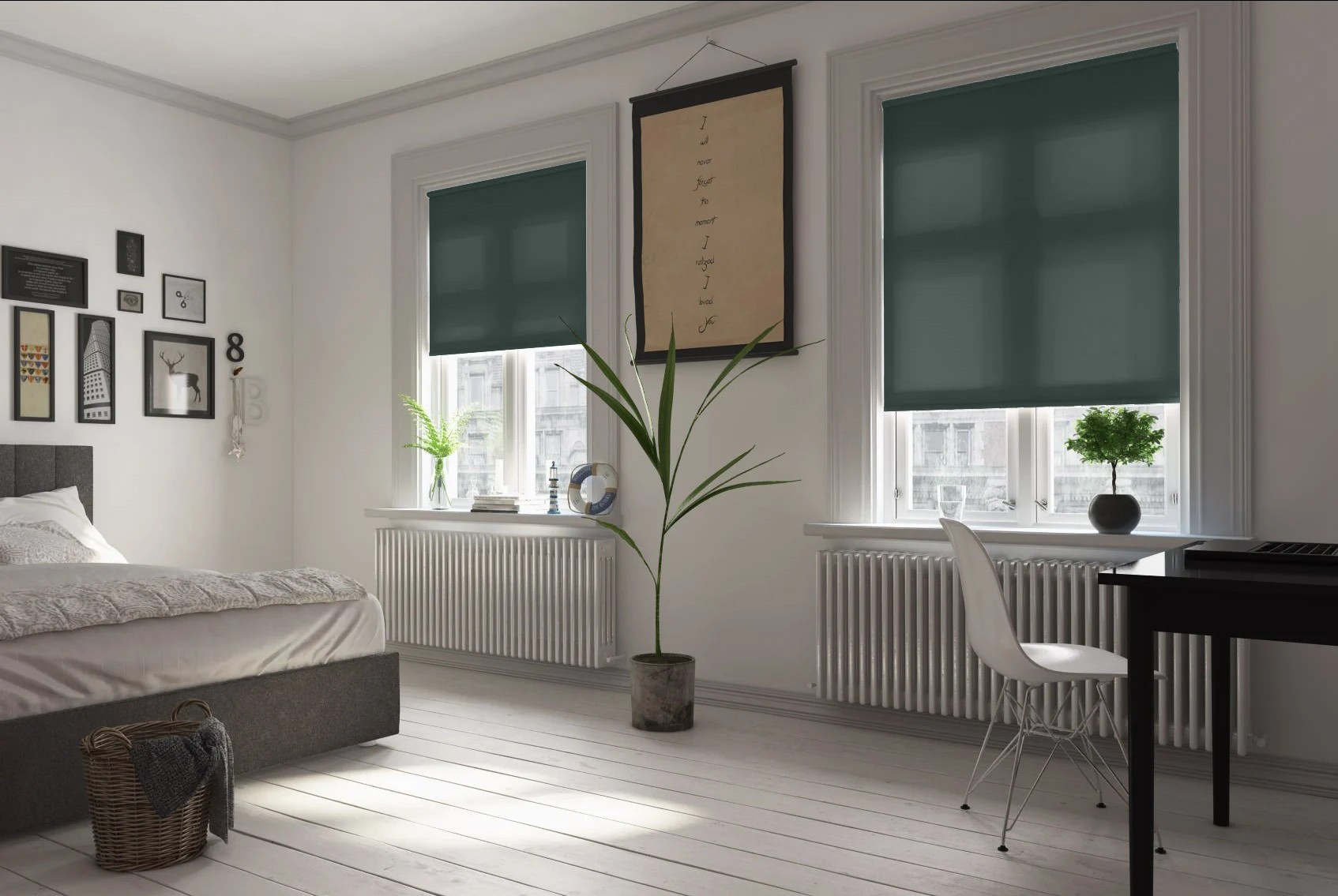 verona dimout steel easytwist no drill roller blind