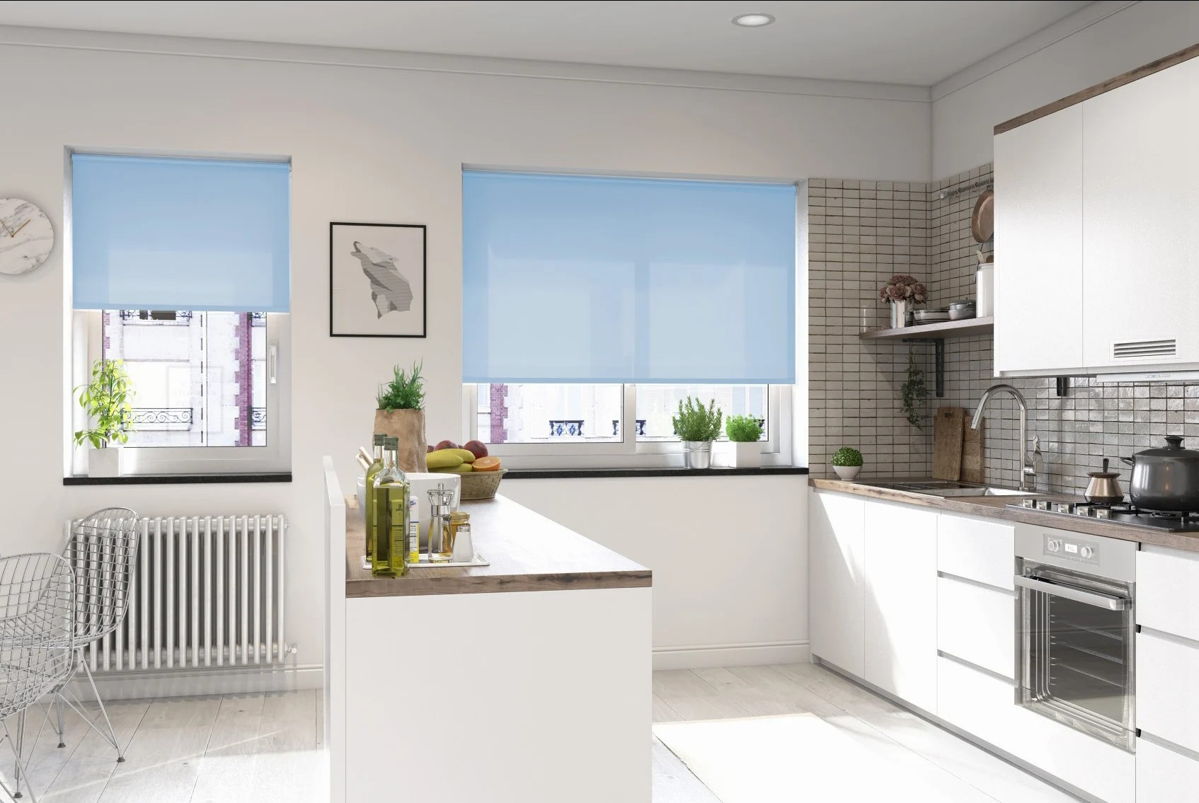 verona dimout surf easytwist no drill roller blind