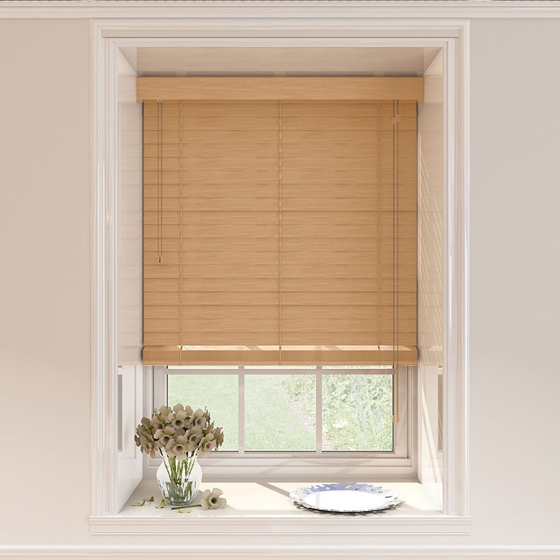50mm Oak Faux Wood Venetian Blind