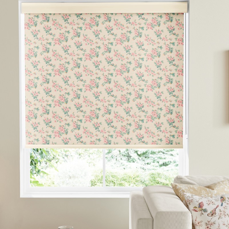 Cath Kidston Mayfield Blossom Blush Dimout Roller Blind