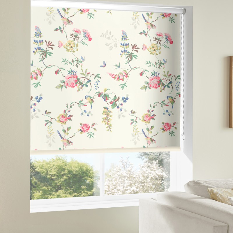 Cath Kidston Birds and Roses Dimout Roller Blind