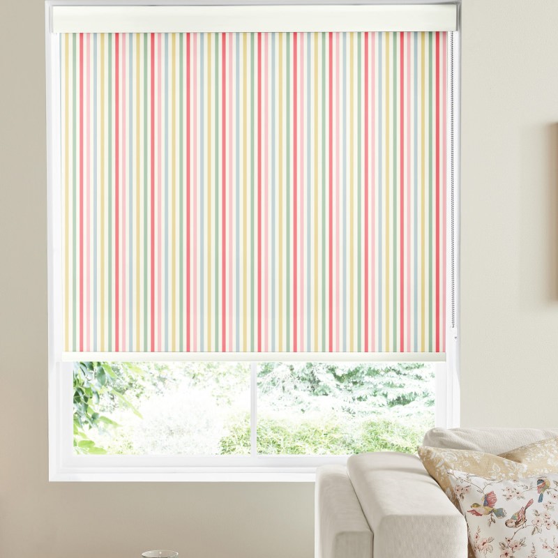 Cath Kidston Mid Stripe Candy Blackout Roller Blind