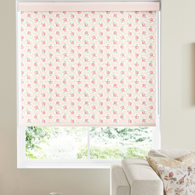 Cath Kidston Provence Rose Pink Blackout Roller Blind