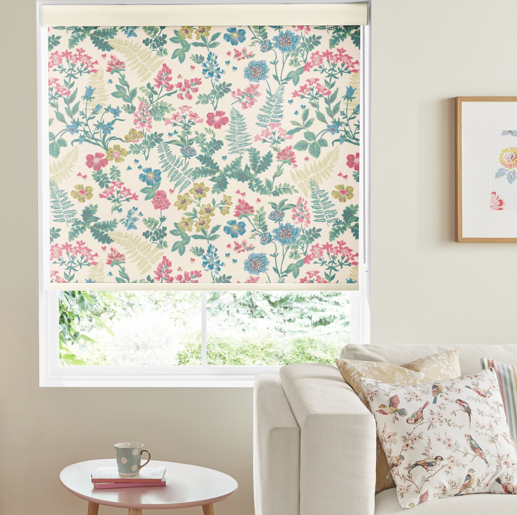 Cath Kidston Twilight Garden Dimout Roller Blind