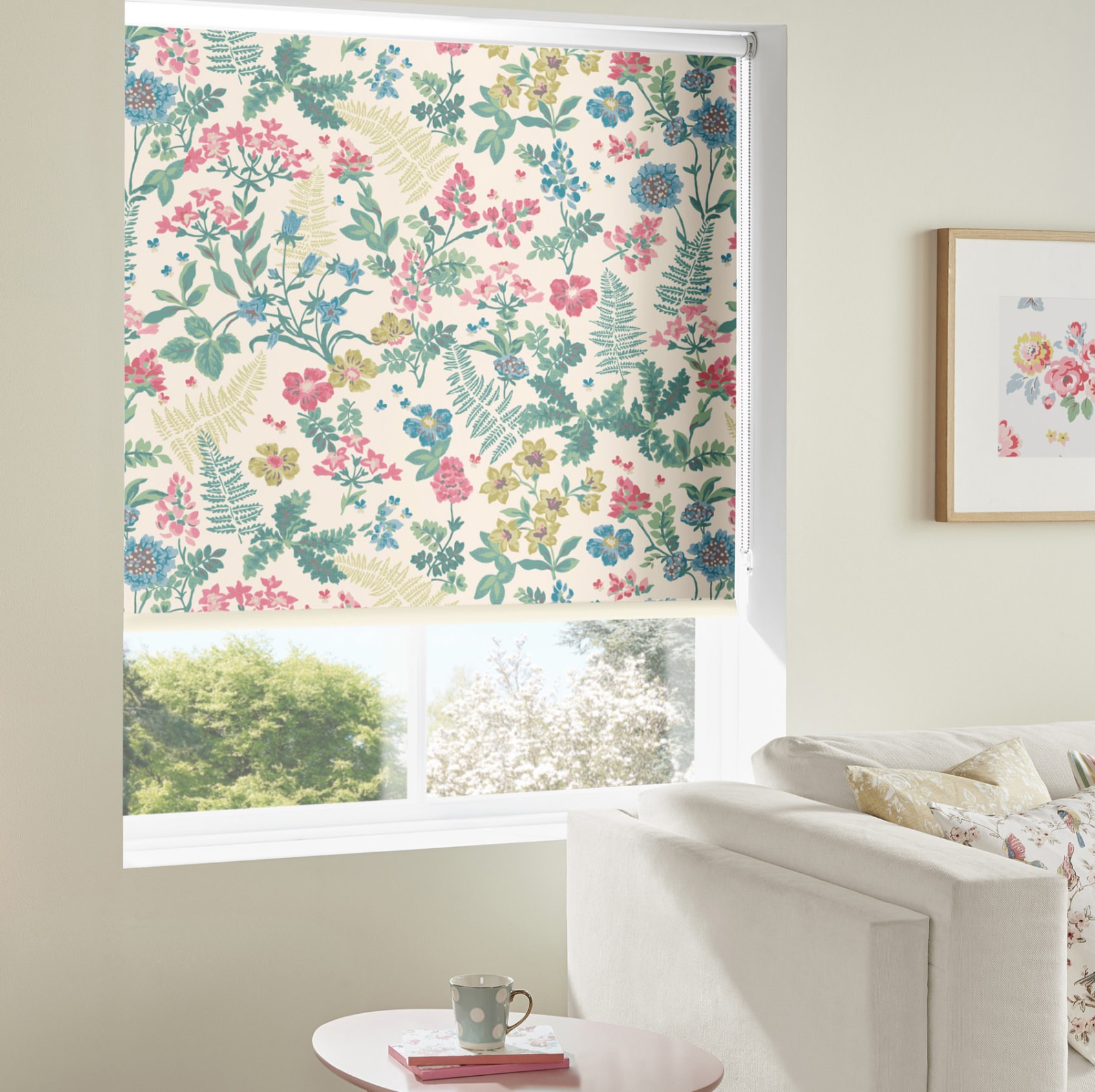 Cath Kidston Twilight Garden Dimout Roller Blind