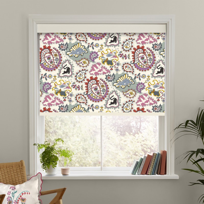 Cath Kidston Paisley Dimout Roller Blind