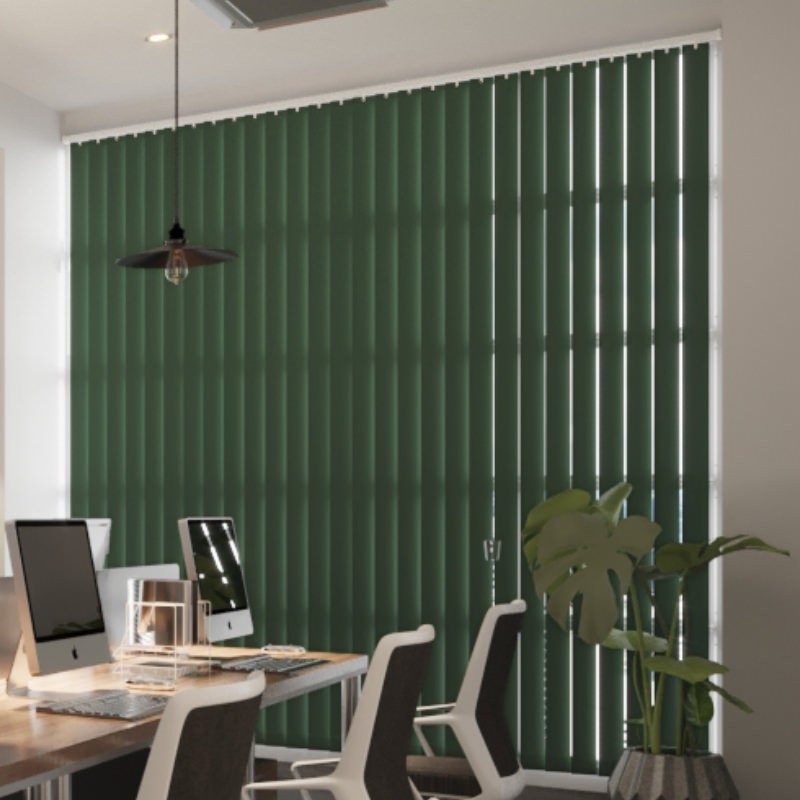 Commercial FR Lawn Dimout Vertical Blind