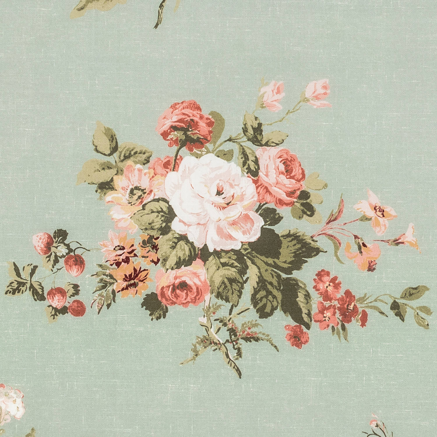 Laura Ashley Rosemore Sage Roman Blind