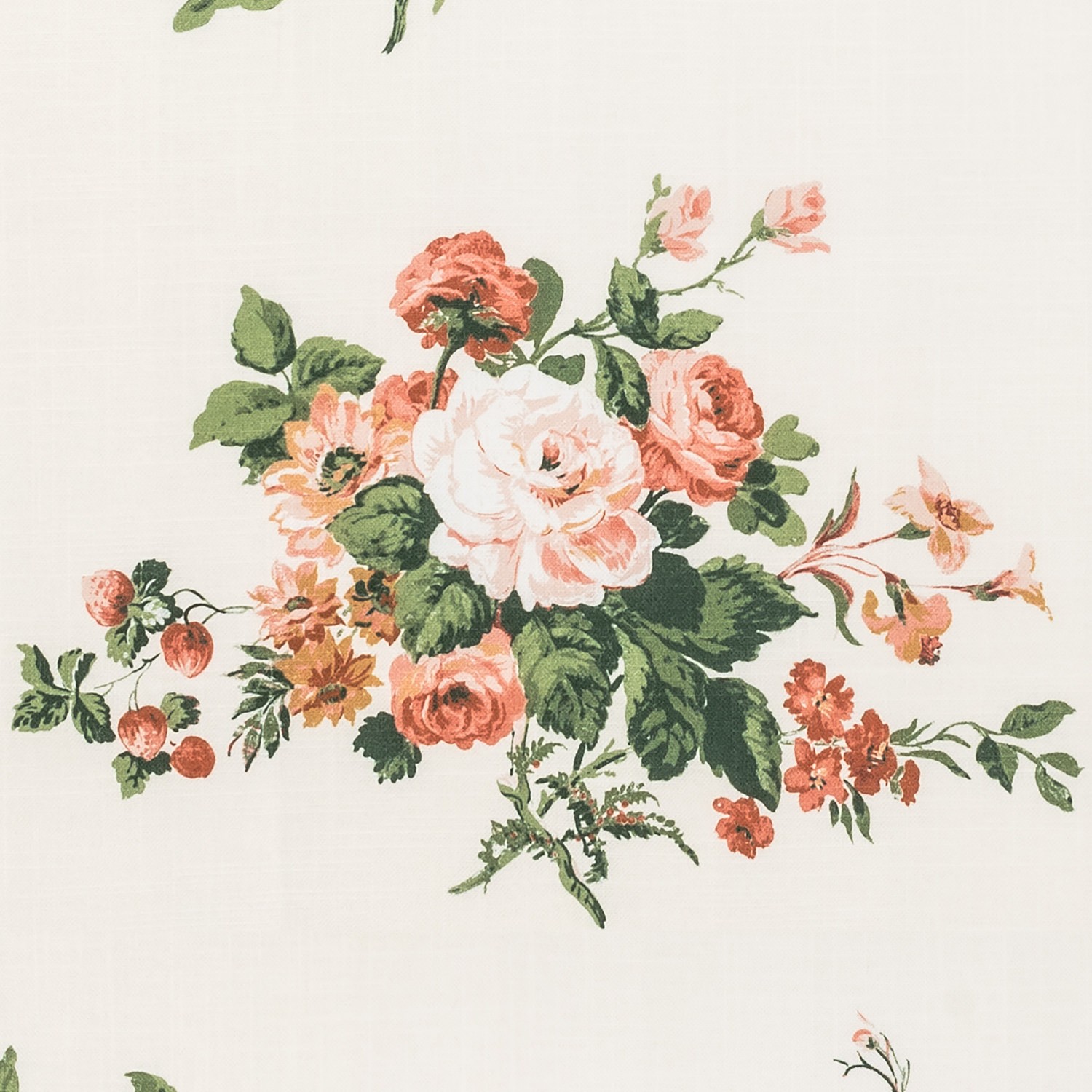 Laura Ashley Rosemore Natural Roman Blind