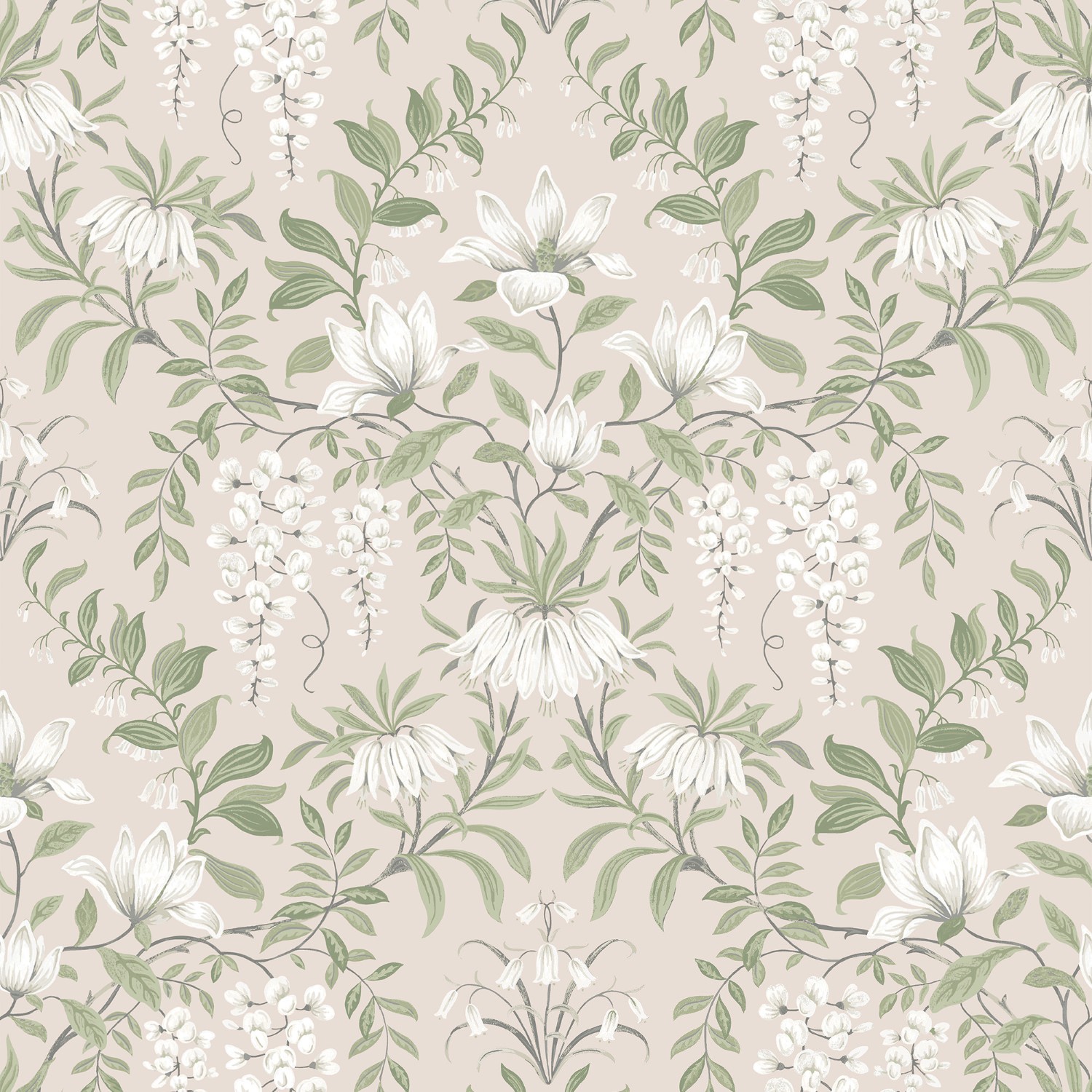 Laura Ashley Parterre Blush Roman Blind