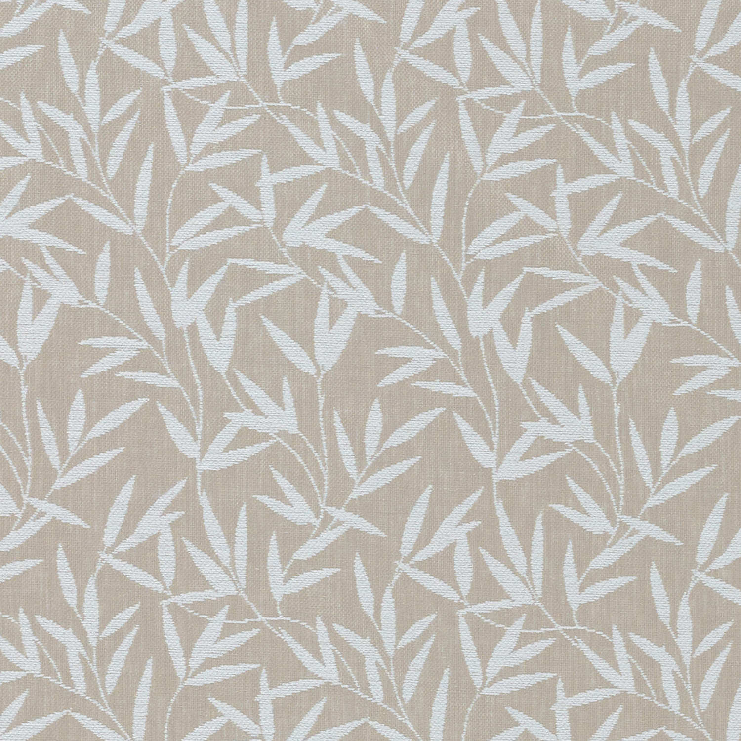 Laura Ashley Willow Leaf Chenille Natural Roman Blind