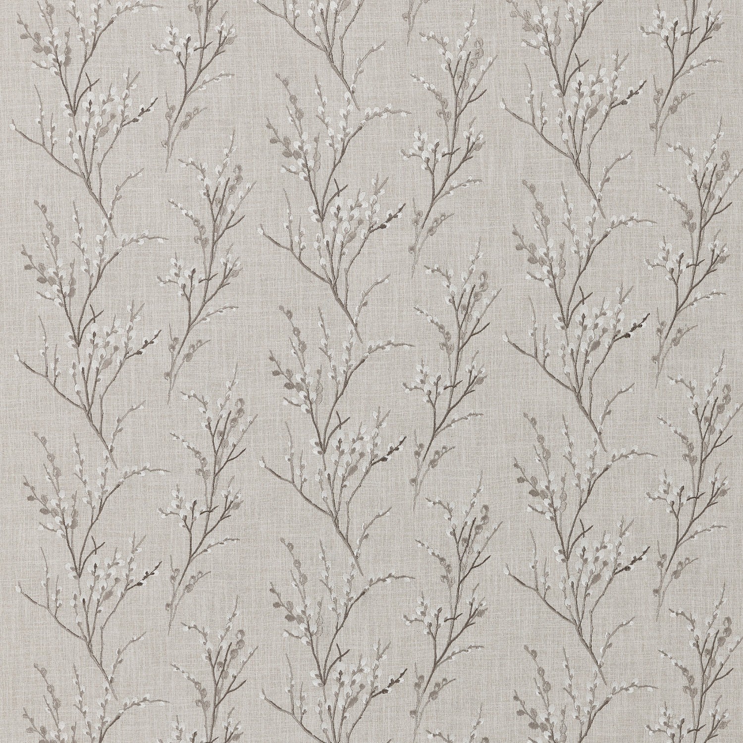Laura Ashley Pussy Willow Embroidery Steel Roman Blind