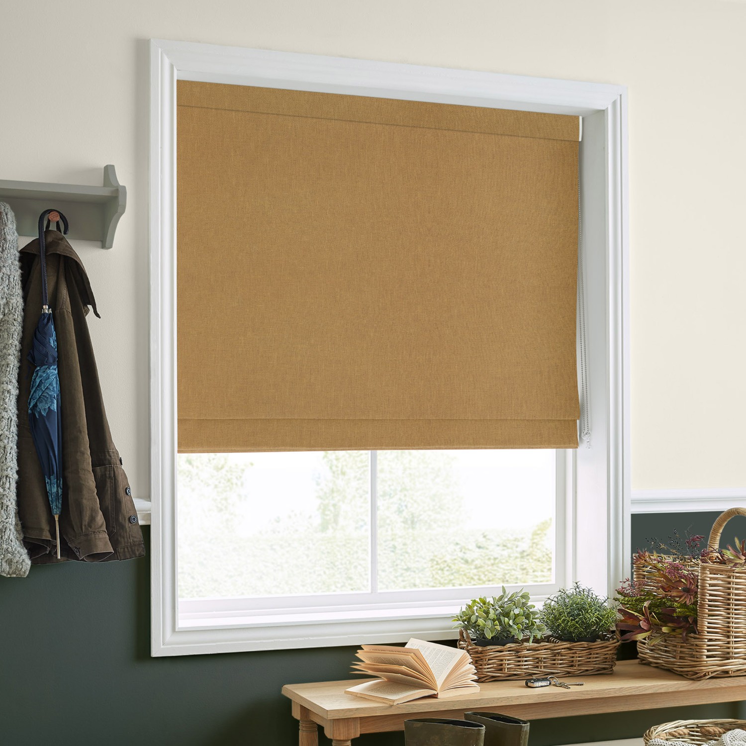 Laura Ashley Swanson Amber Roman Blind