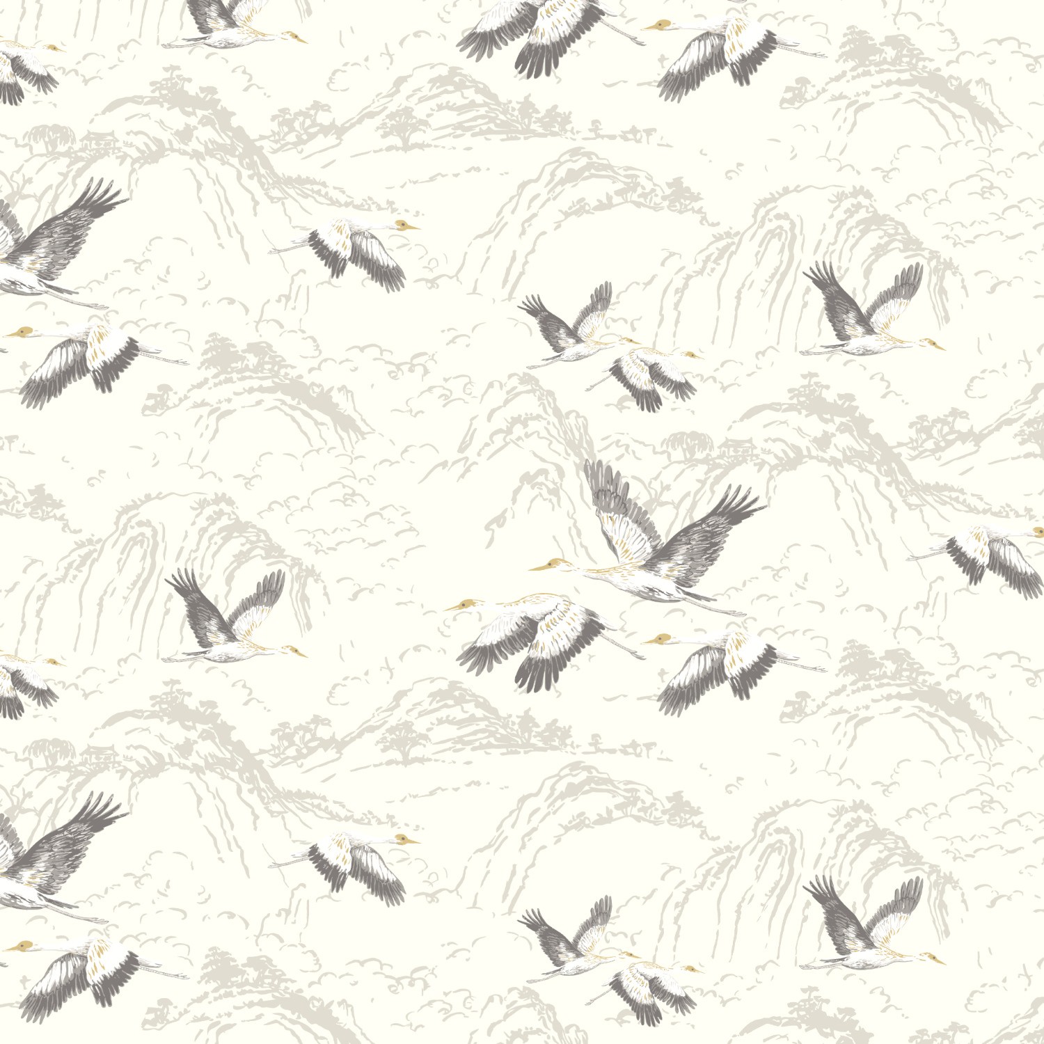 Laura Ashley Animalia Silver Blackout Roller Blind
