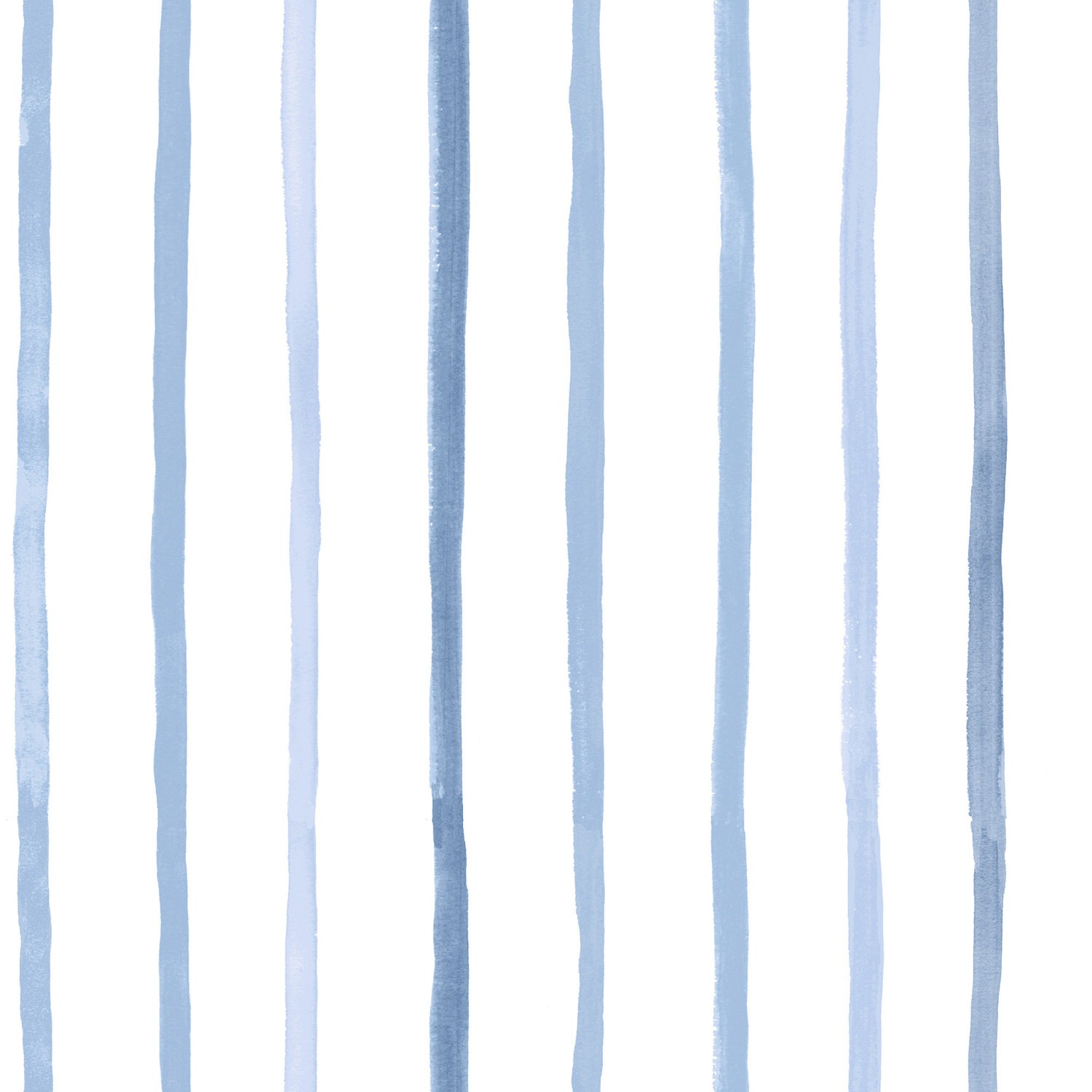 Laura Ashley Painterly Stripe Blue Blackout Roller Blind