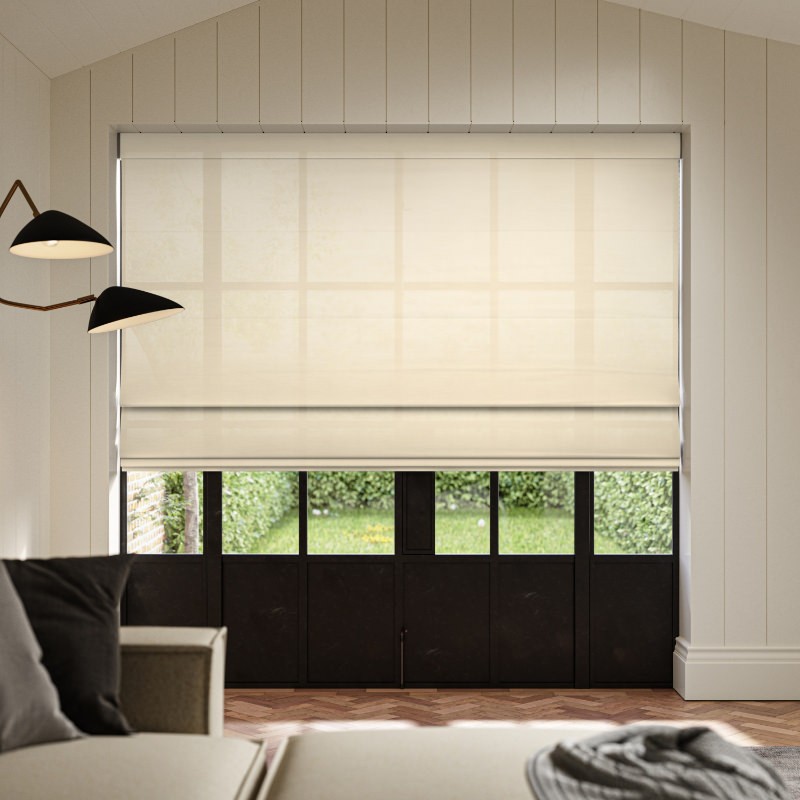 Carraig Wheat Sheer Roman Blind