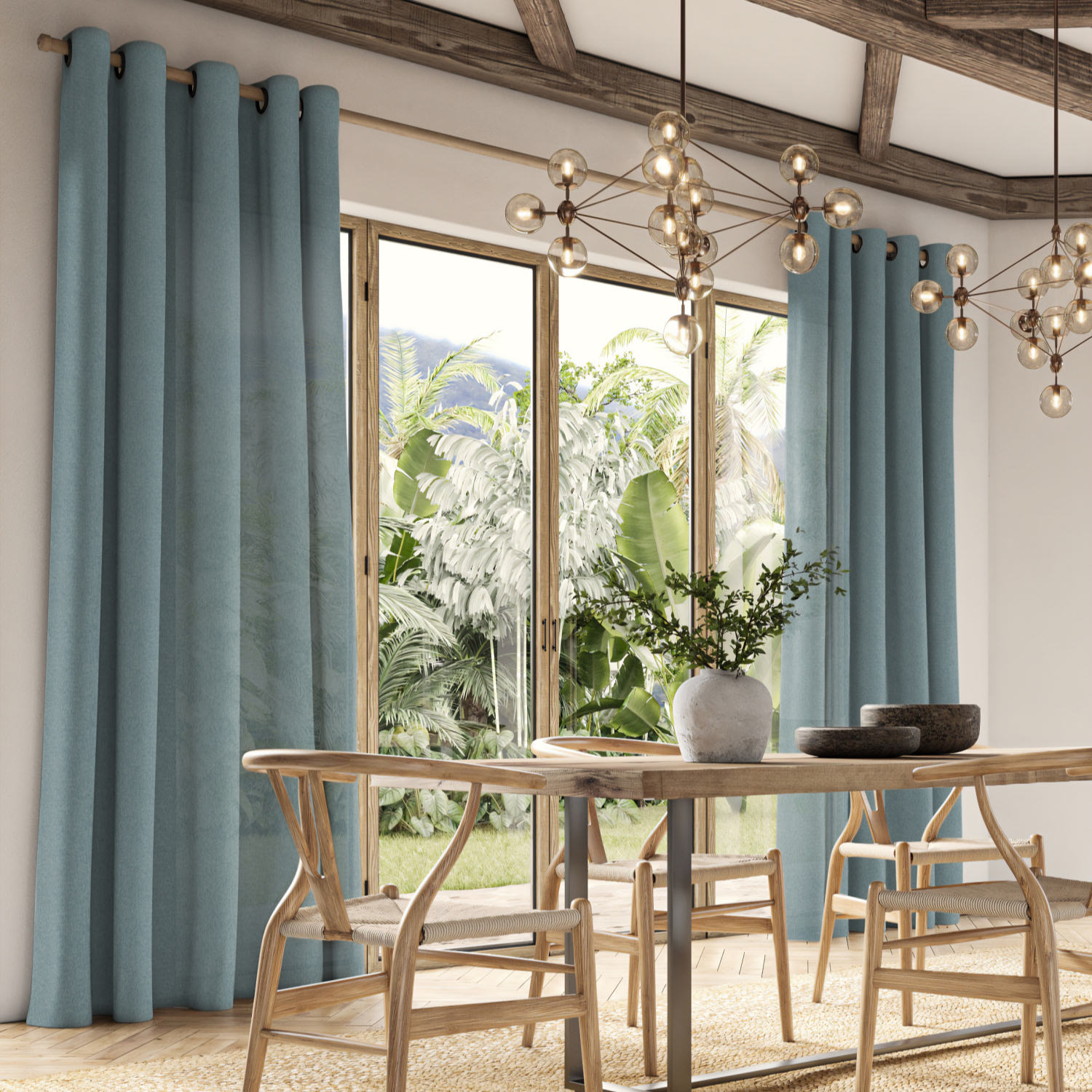 cillian chambray light filtering curtain