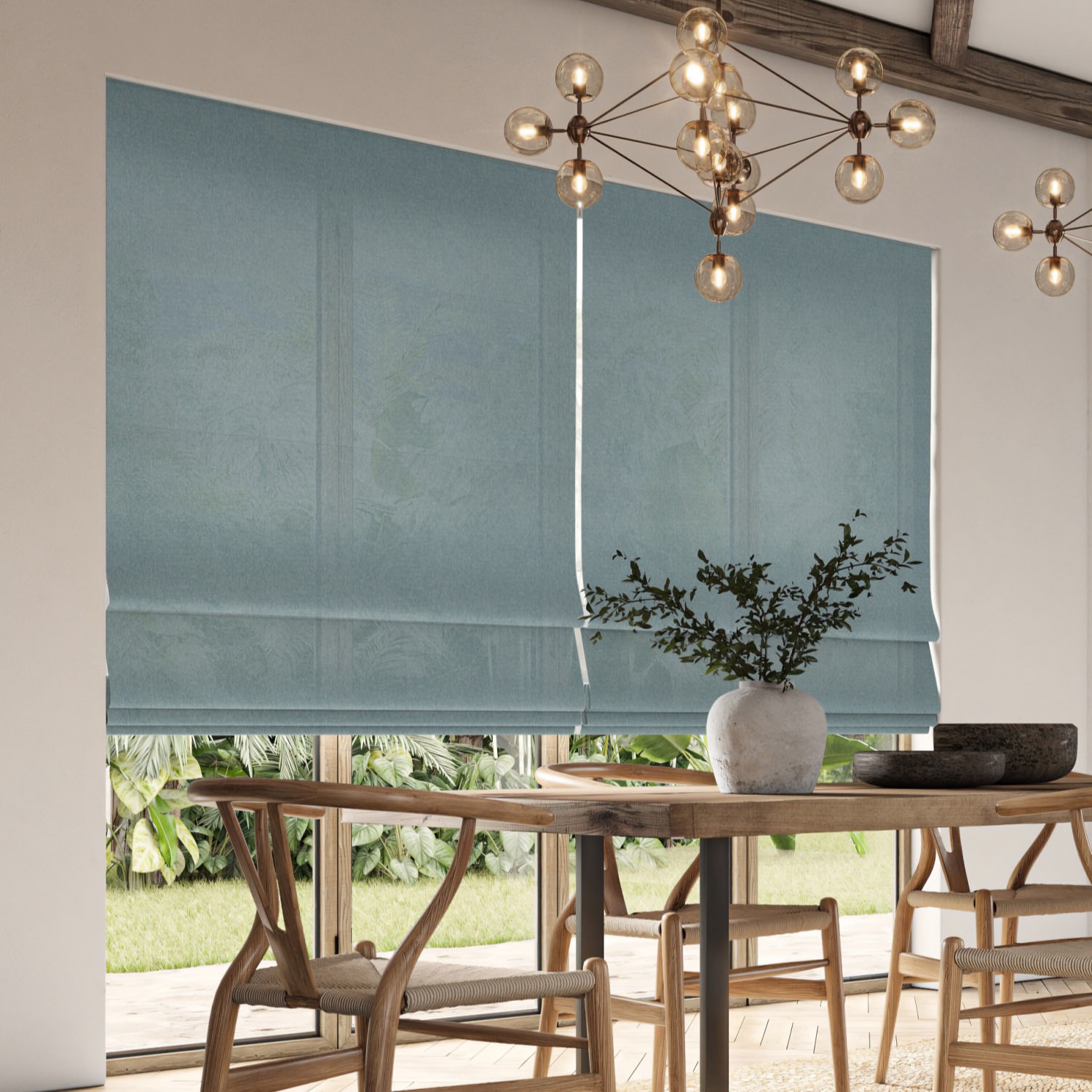 cillian chambray lf roman blind