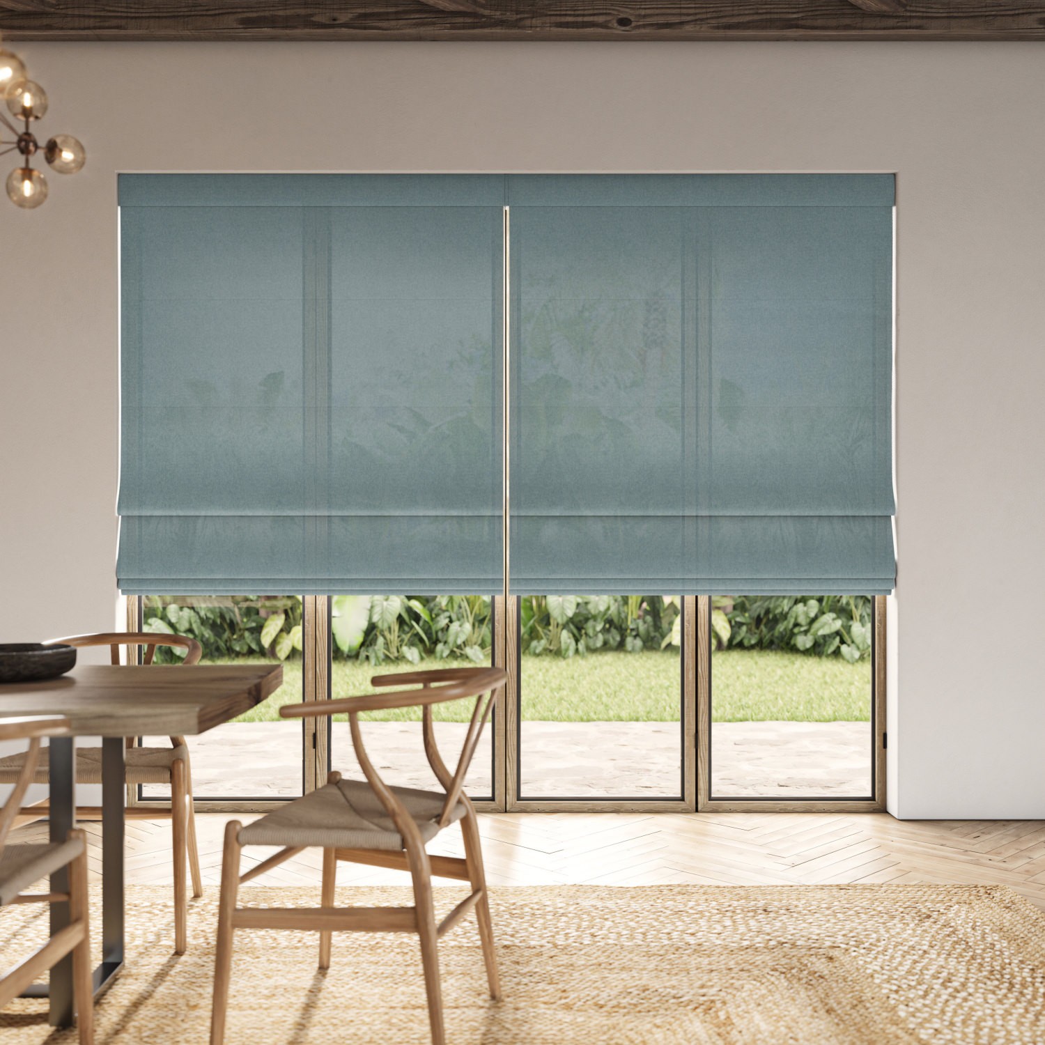 cillian chambray lf roman blind