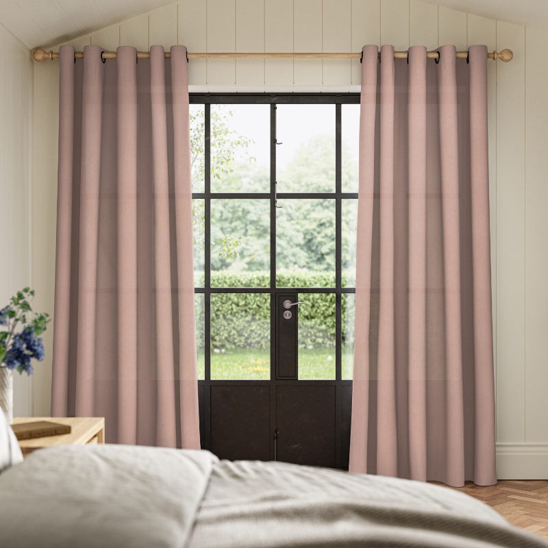 Cillian Rose Light Filtering Curtain