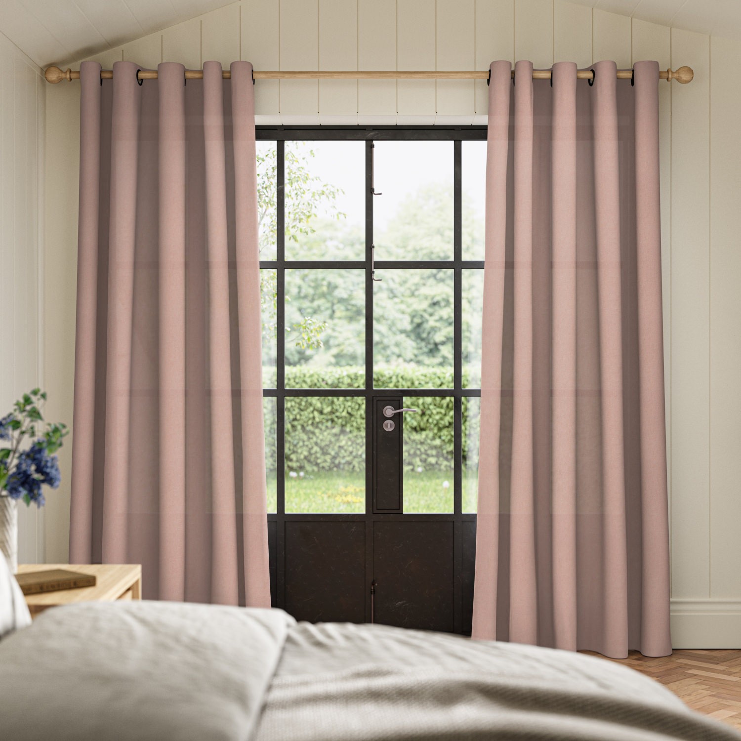 cillian rose light filtering curtain
