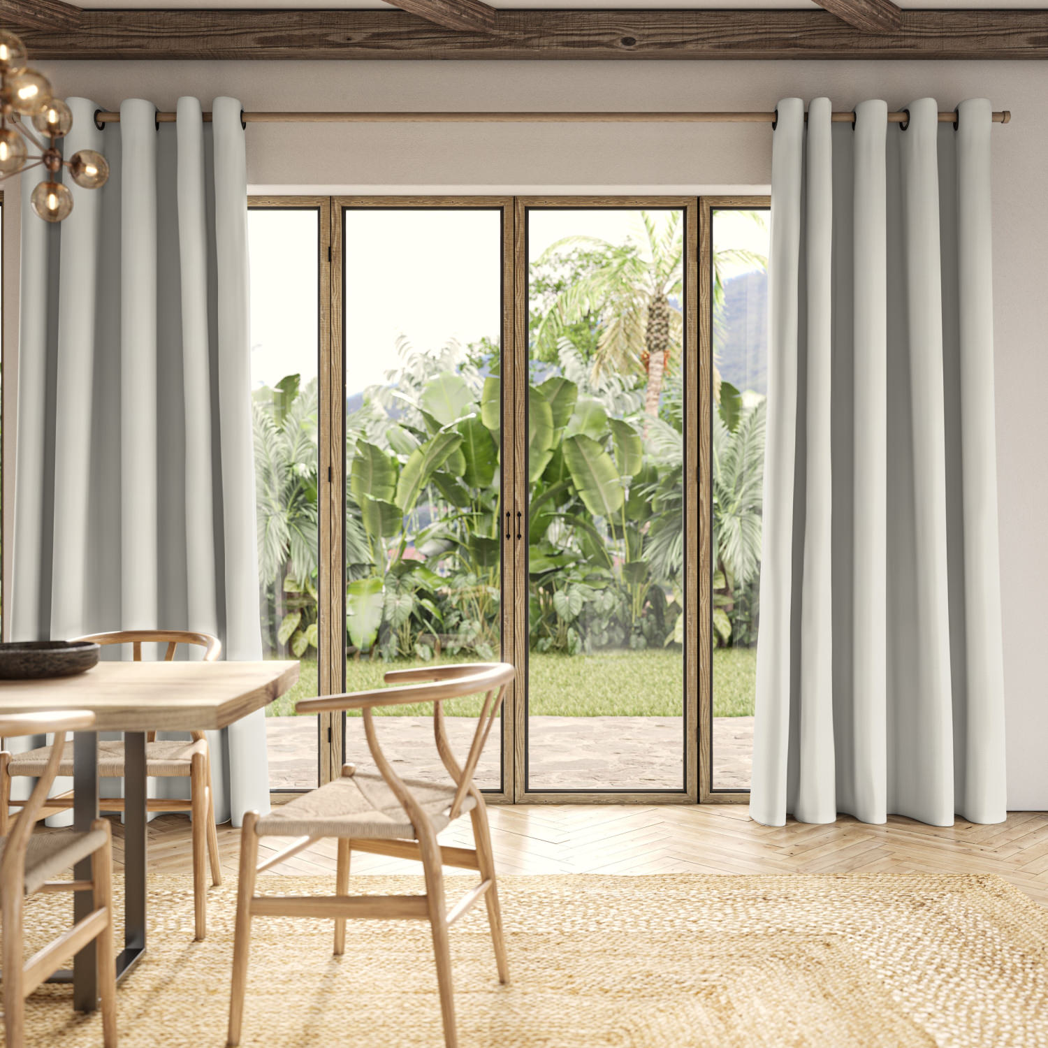 clara frost plain curtain