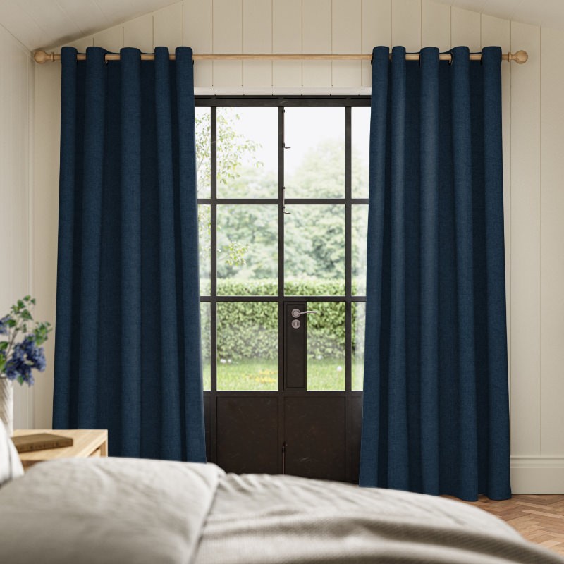 Clara Ink Plain Curtain
