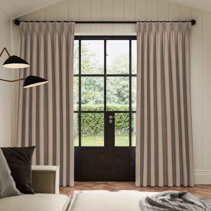 Collier Nougat Dim Out Curtain